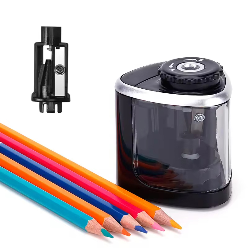 Electric Pencil Sharpener Usb - Elektryczna temperówka na baterie, przenośna, automatyczna