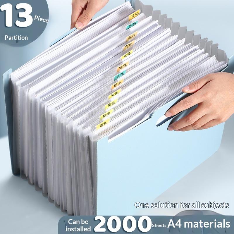 13-kieszeniowa teczka harmonij – Expandable Accordion File Folder 13 Pockets recenzja i cena